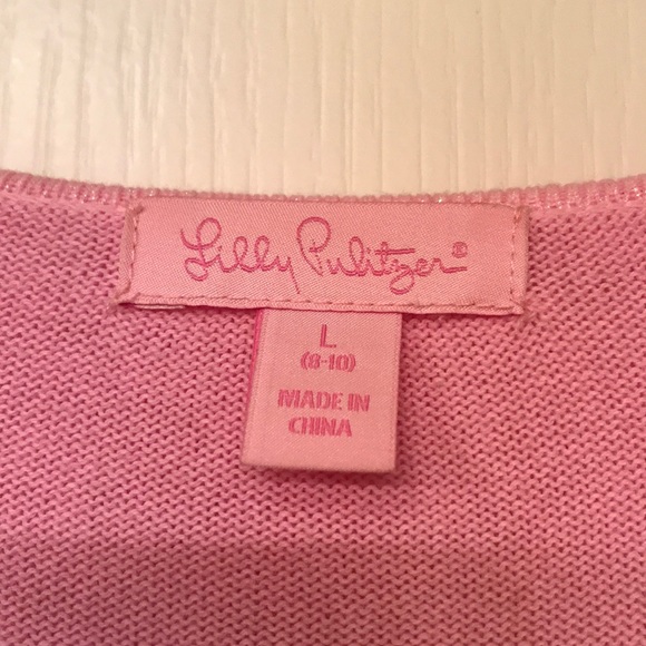 Lilly Pulitzer Pink Sweater - Picture 2 of 6